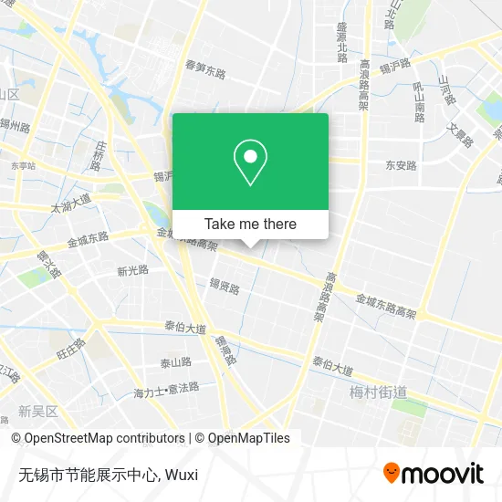 无锡市节能展示中心 map