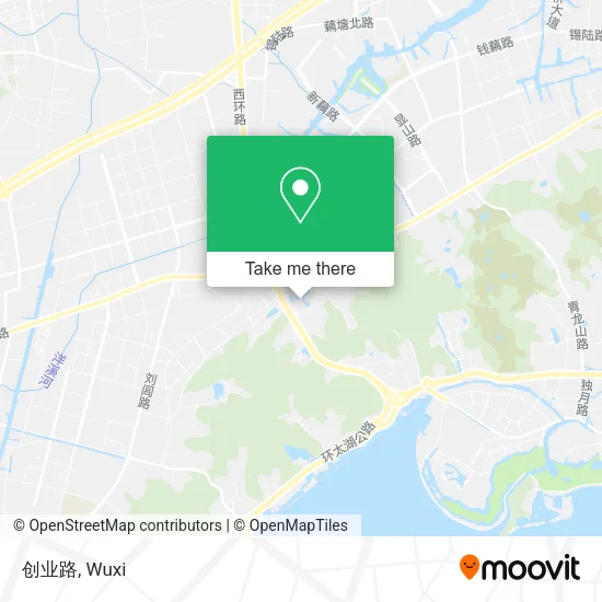 创业路 map