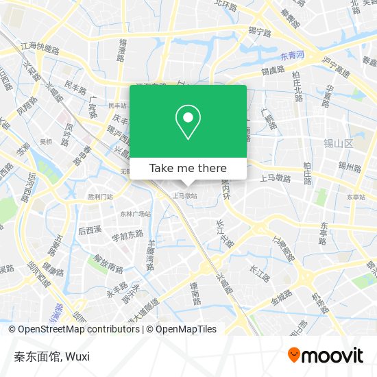 秦东面馆 map