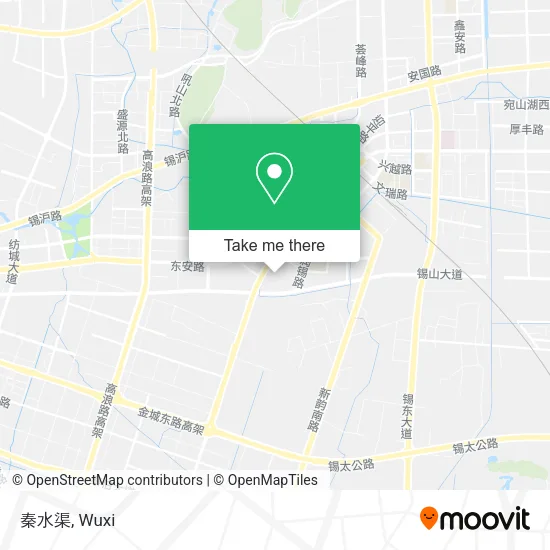 秦水渠 map