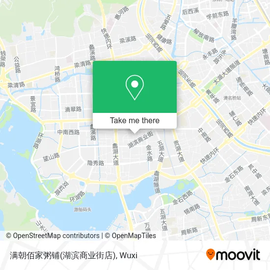满朝佰家粥铺(湖滨商业街店) map