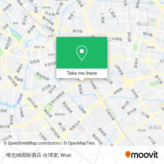 维也纳国际酒店-台球室 map