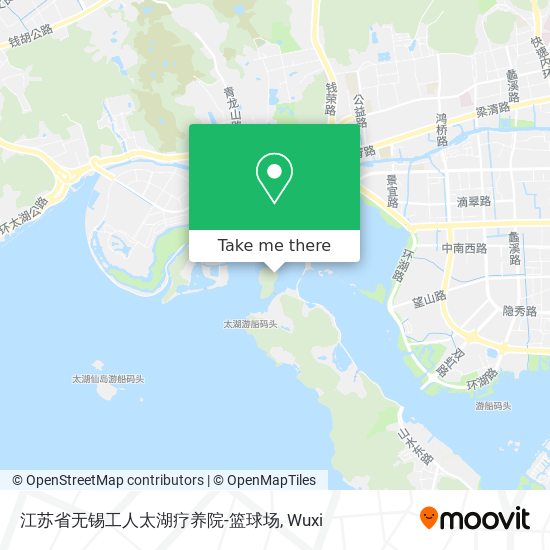 江苏省无锡工人太湖疗养院-篮球场 map