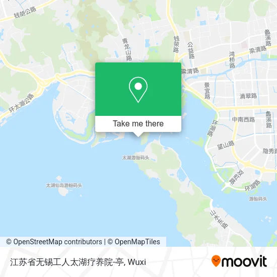 江苏省无锡工人太湖疗养院-亭 map