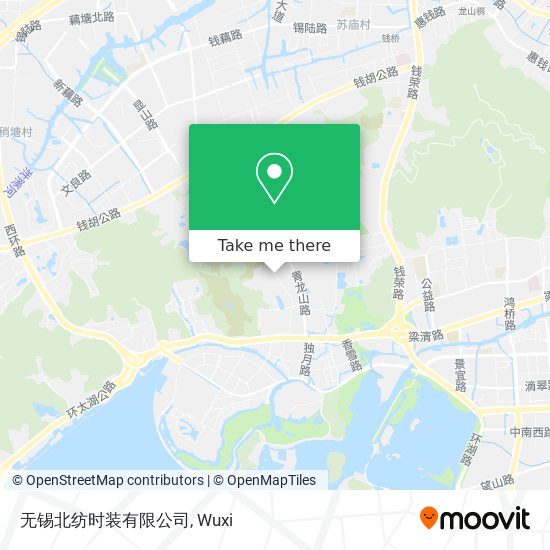 无锡北纺时装有限公司 map
