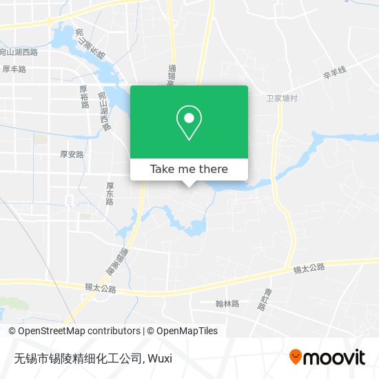 无锡市锡陵精细化工公司 map