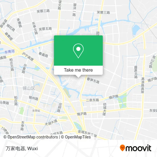 万家电器 map