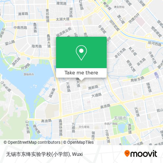 无锡市东绛实验学校(小学部) map