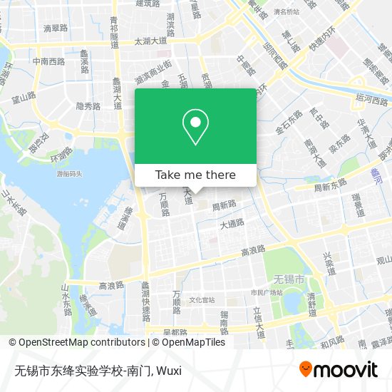 无锡市东绛实验学校-南门 map