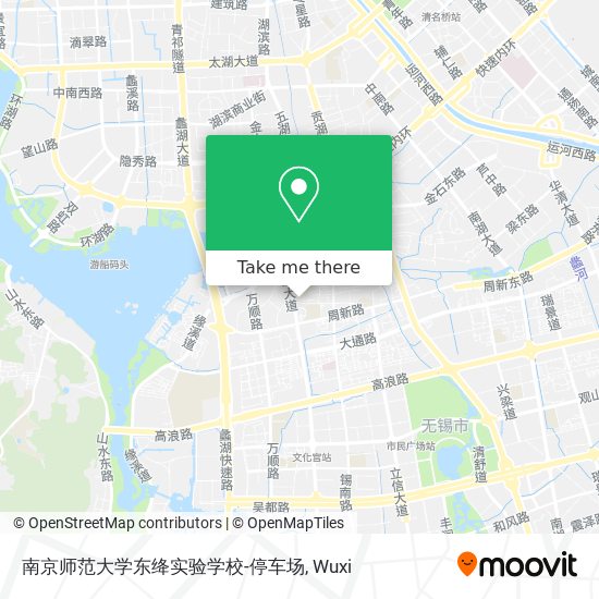 南京师范大学东绛实验学校-停车场 map