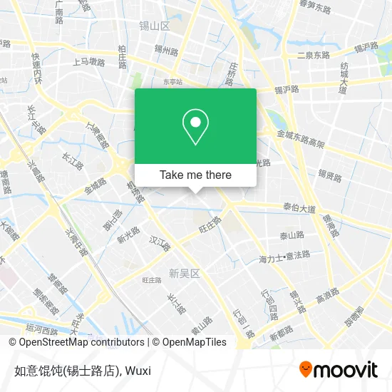 如意馄饨(锡士路店) map