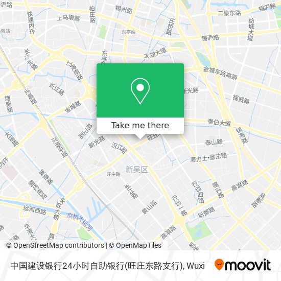 中国建设银行24小时自助银行(旺庄东路支行) map