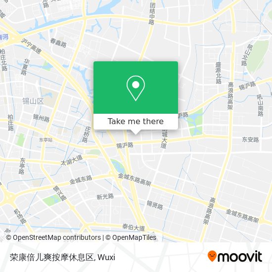 荣康倍儿爽按摩休息区 map