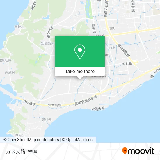 方泉支路 map