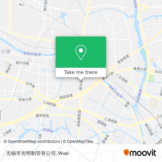无锡市光明制管有公司 map