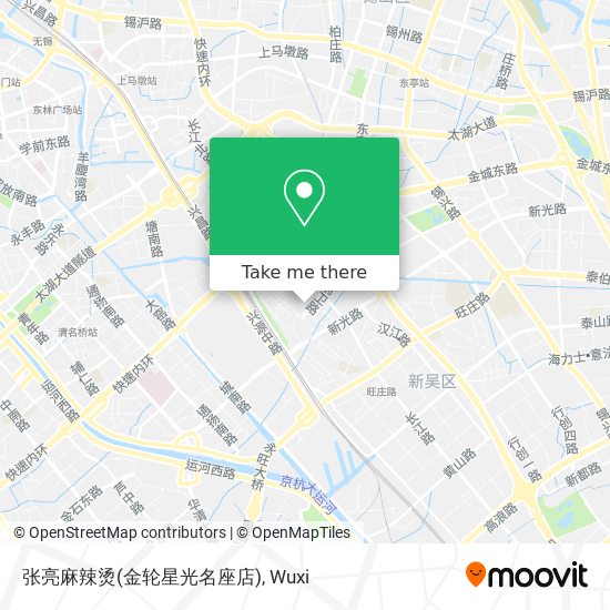 张亮麻辣烫(金轮星光名座店) map