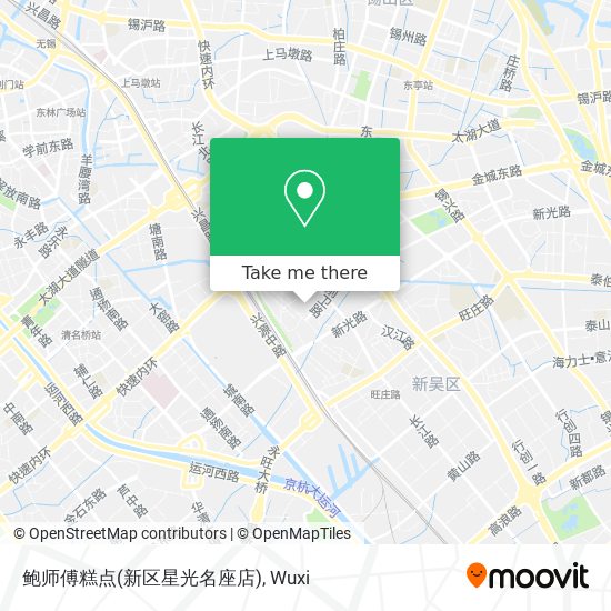 鲍师傅糕点(新区星光名座店) map