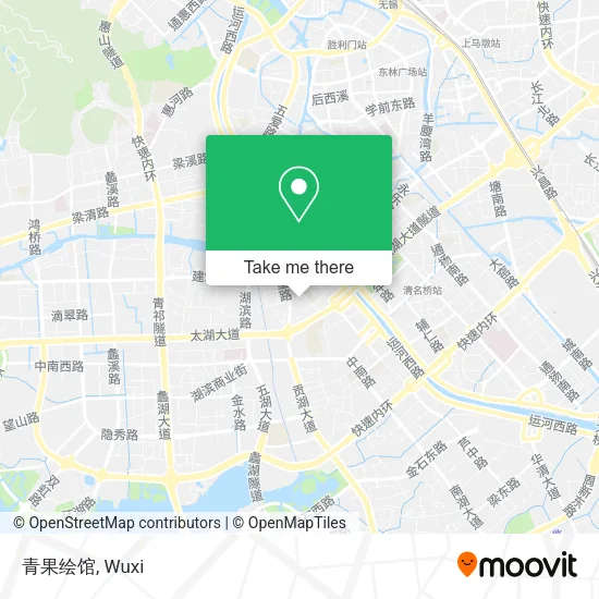 青果绘馆 map