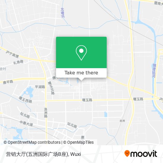 营销大厅(五洲国际广场B座) map