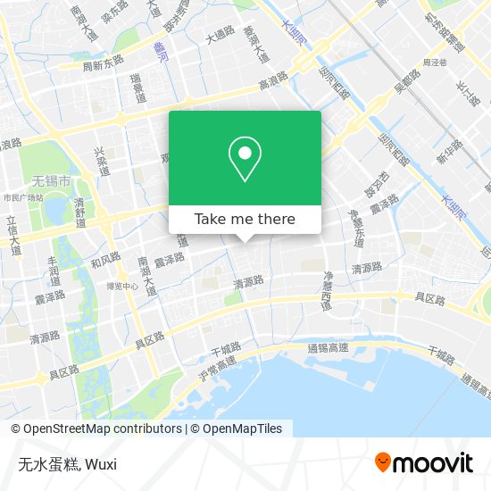 无水蛋糕 map