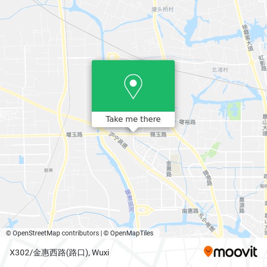 X302/金惠西路(路口) map
