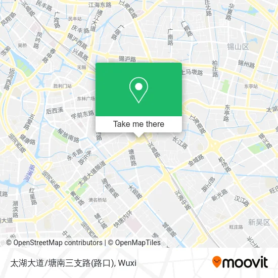 太湖大道/塘南三支路(路口) map
