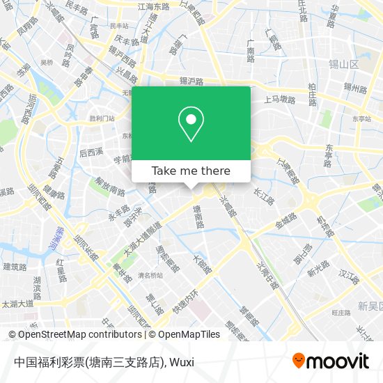 中国福利彩票(塘南三支路店) map