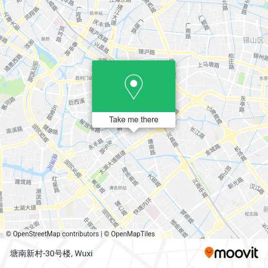 塘南新村-30号楼 map