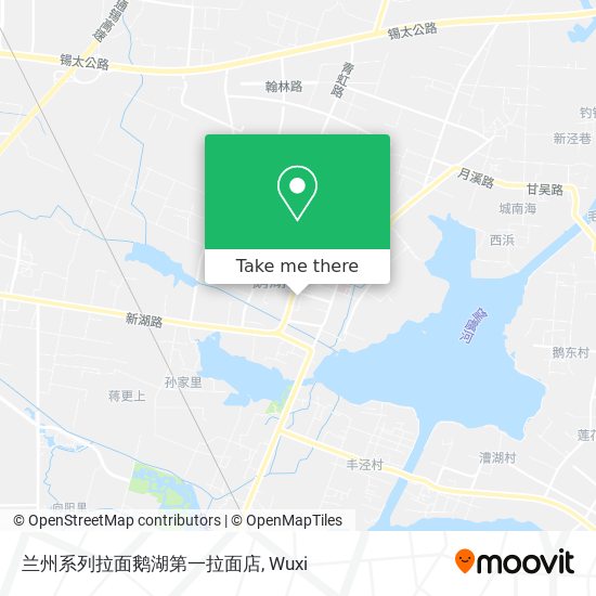 兰州系列拉面鹅湖第一拉面店 map