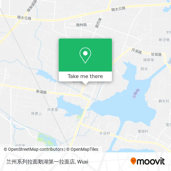 兰州系列拉面鹅湖第一拉面店 map