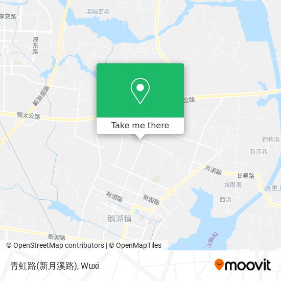 青虹路(新月溪路) map