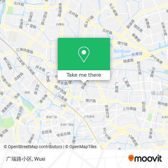 广瑞路小区 map