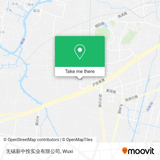 无锡新中投实业有限公司 map