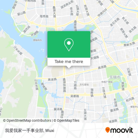 我爱我家一手事业部 map