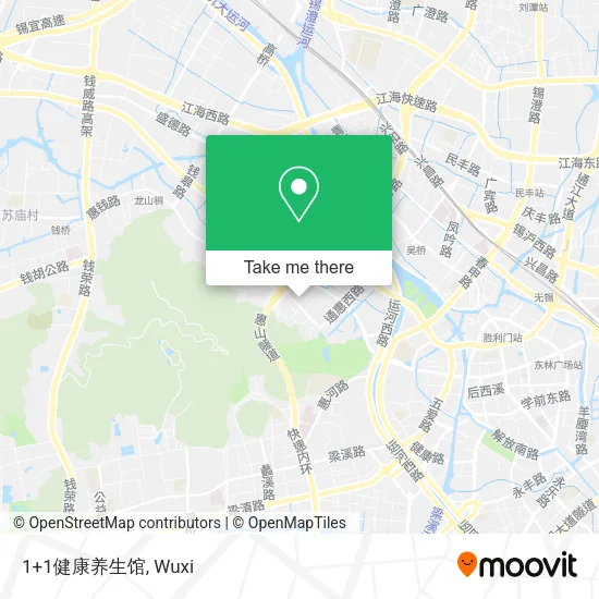 1+1健康养生馆 map