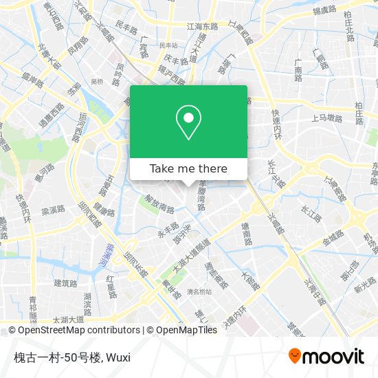 槐古一村-50号楼 map