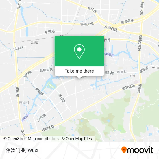 伟涛门业 map