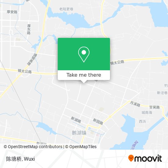 陈塘桥 map