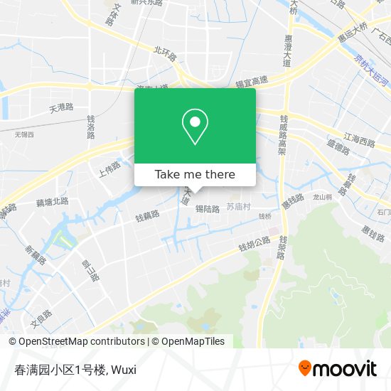 春满园小区1号楼 map