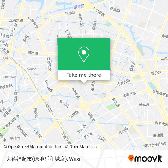 大德福超市(绿地乐和城店) map