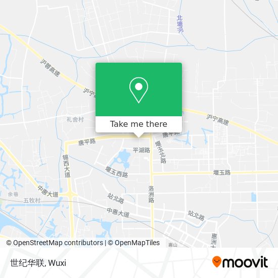 世纪华联 map