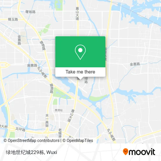 绿地世纪城229栋 map