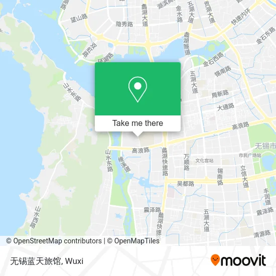 无锡蓝天旅馆 map