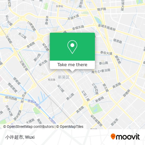 小许超市 map