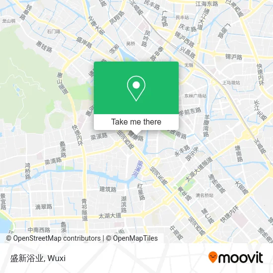 盛新浴业 map