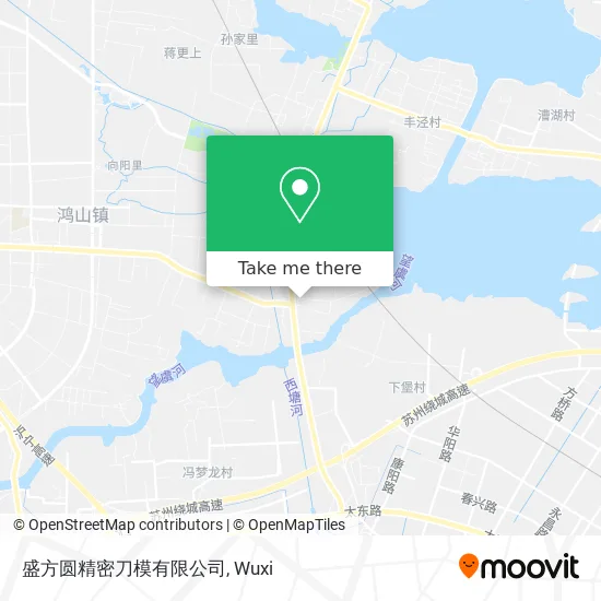 盛方圆精密刀模有限公司 map