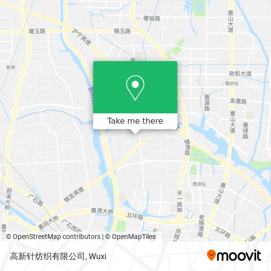 高新针纺织有限公司 map
