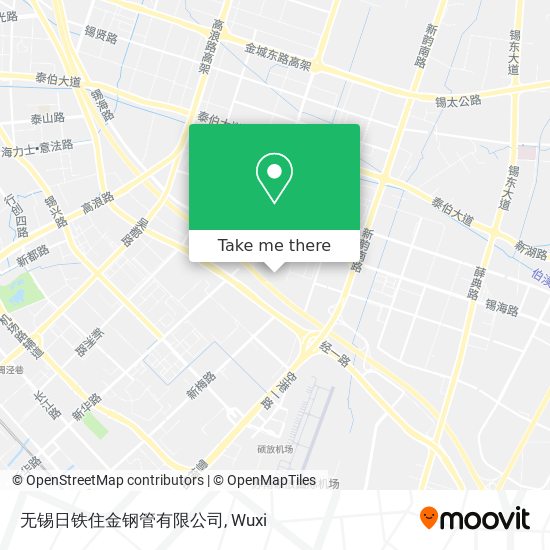 无锡日铁住金钢管有限公司 map