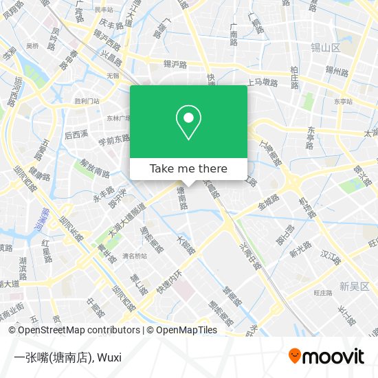 一张嘴(塘南店) map