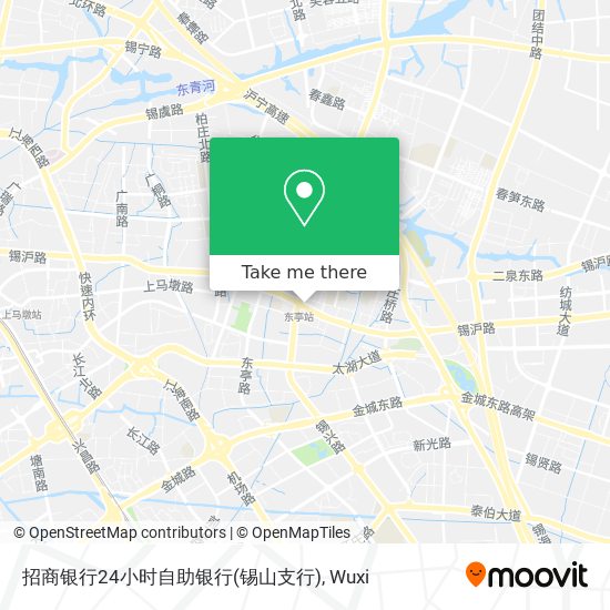 招商银行24小时自助银行(锡山支行) map